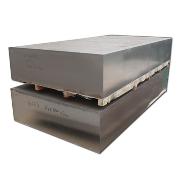 ASTM алюмінієвий лист / алюмінієва плита для оздоблення будівель (1050 1060 1100 3003 3105 5005 5052 5754 5083 6061 7075) 